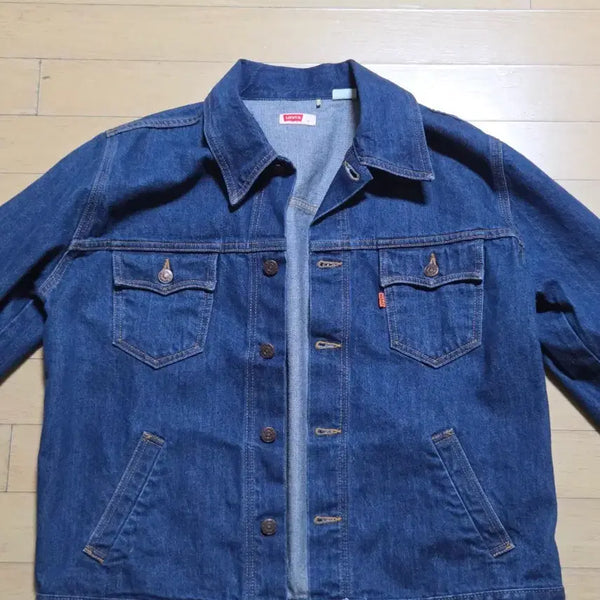 [BUNJANG] Levi's Orange Tab Trucker Jacket / 리바이스 오렌지탭 트러커 자켓_A2224-0000