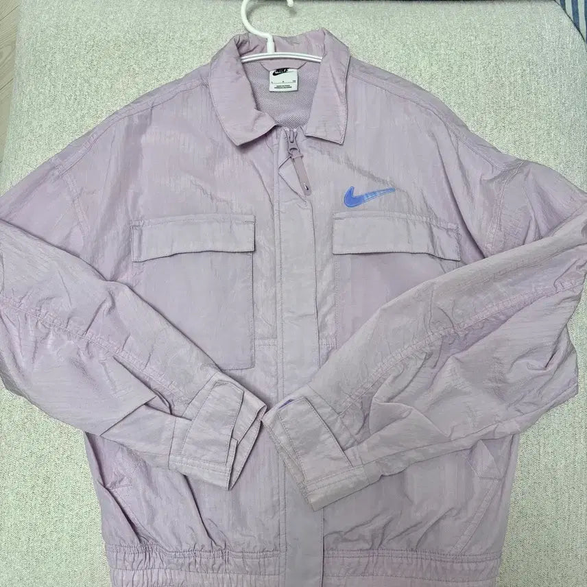 [BUNJANG] Nike Lavender Windbreaker Jacket (Size S) / 나이키 바람막이 자켓 라벤더 s