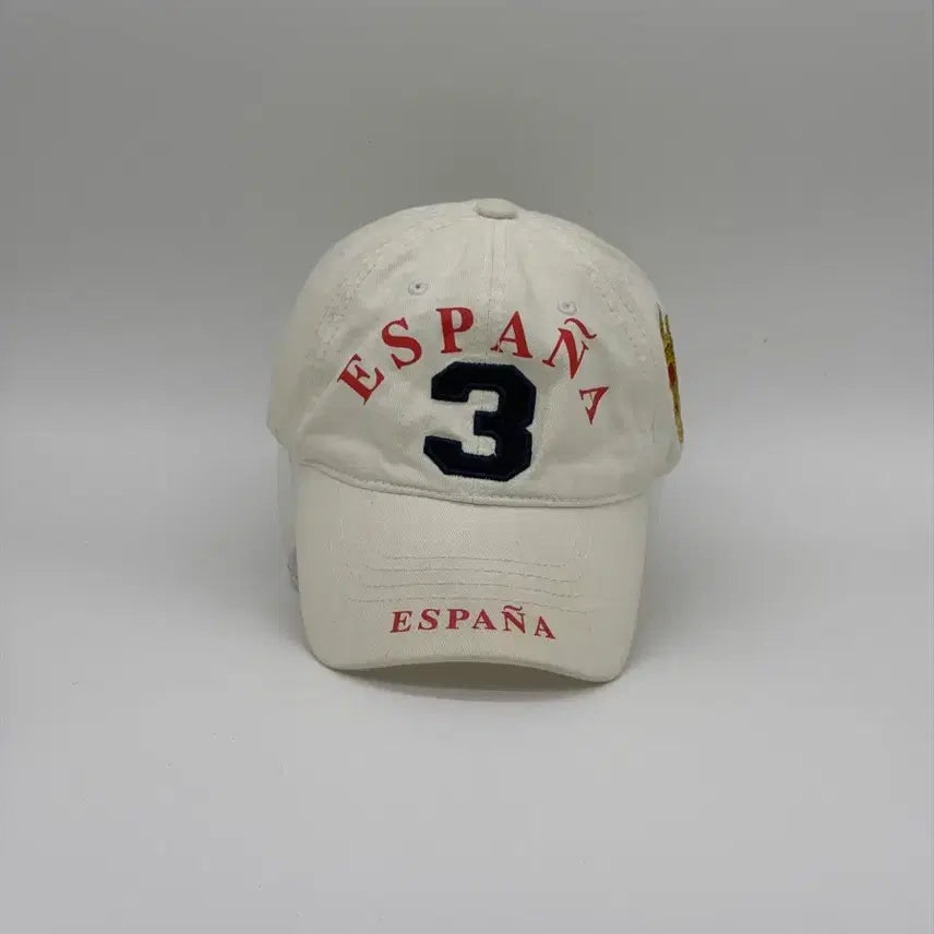 [BUNJANG] ROBIN RUTH España Embroidered Baseball Cap / [F] 로빈루스 ROBIN RUTH 에스파냐 스페인 화이트 자수 볼캡 모자
