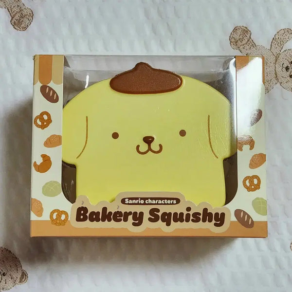 [BUNJANG] Sanrio Pompompurin Bakery Bread Squishy (Sealed) / (미개봉) 산리오 베이커리 식빵 폼폼푸린 스퀴시 팝니다.