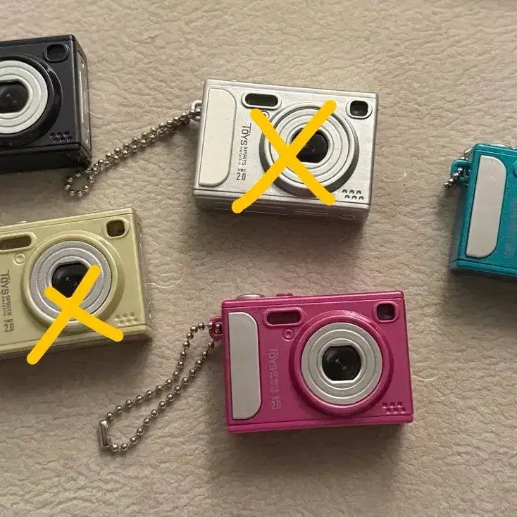 [BUNJANG] Digital Camera Keychain Gacha / 디지털 카메라 키링 가챠