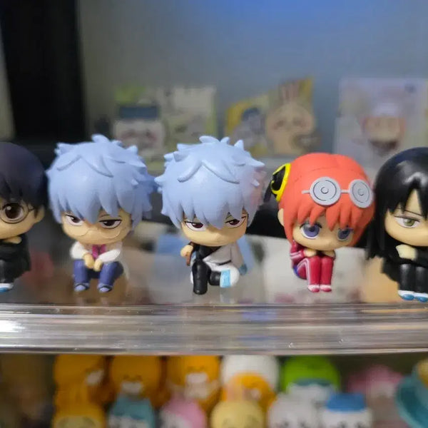 [BUNJANG] Gintama Machiboke Figure Set (5 Types) / 은혼 언제오려나 마치보케 피규어 5종
