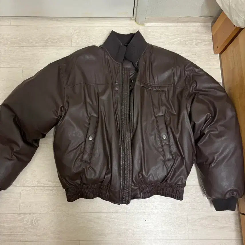 [BUNJANG] Second Monologue Puffer Padding Jacket Brown / 세컨모놀로그 푸퍼 패딩