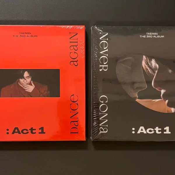 [BUNJANG] Taemin Act 1 Album Bundle Set (Sealed) / 태민 Act1 앨범 미개봉 세트