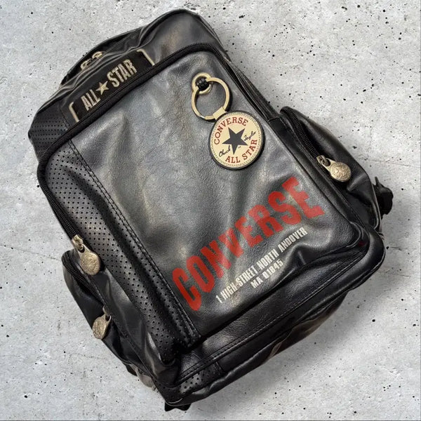 [BUNJANG] Converse All Star 90s Leather Backpack / 90s 컨버스 올스타 레더 백팩