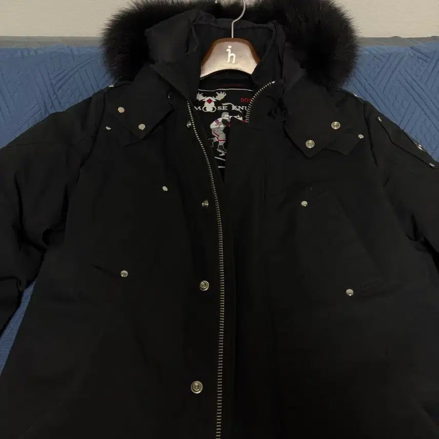 [BUNJANG] Moose Knuckles Puffer Jacket Black / 무스너클 패딩 블랙