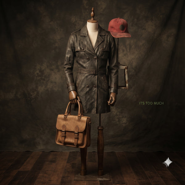[BUNJANG] Vintage Leather Jacket for Men / 2026 남자가죽자켓 빈티지가죽자켓 레더자켓 빈티지가죽코트 가죽점퍼