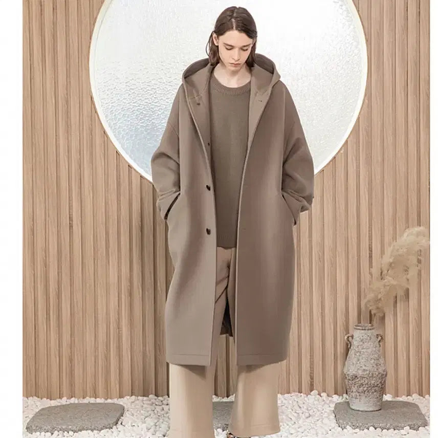 [BUNJANG] Begin202 Hooded Coat Size 2 / 비긴202 후드코트 2사이즈