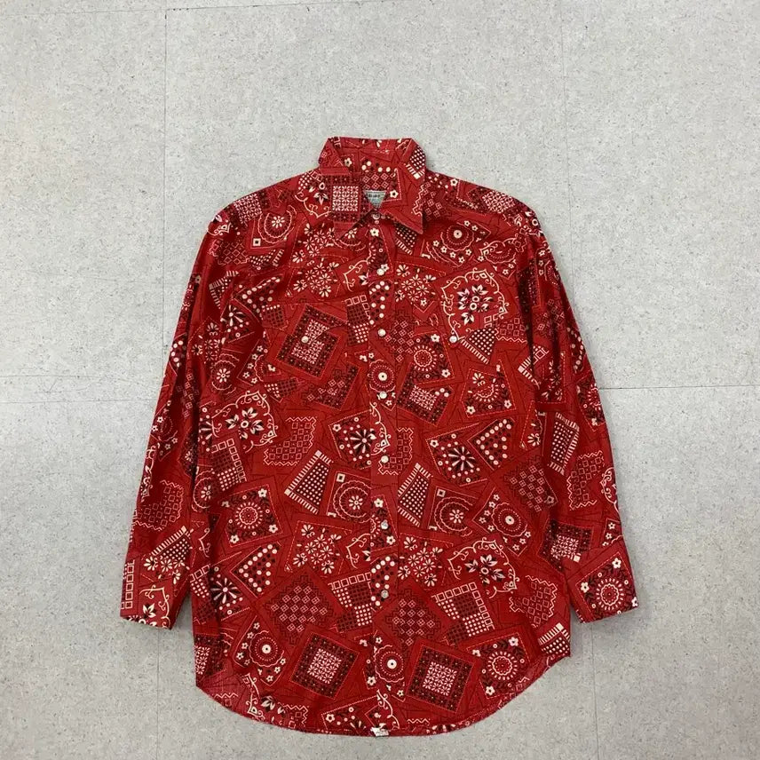 [BUNJANG] H Bar C Paisley Shirt / H Bar C 에이치바씨 페이즐리 셔츠