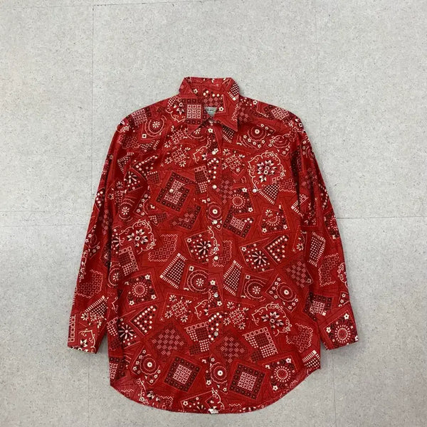 [BUNJANG] H Bar C Paisley Shirt / H Bar C 에이치바씨 페이즐리 셔츠