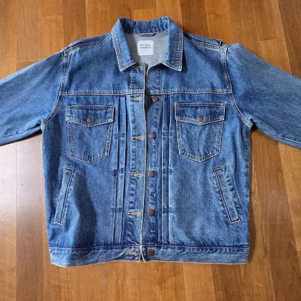 [BUNJANG] STUDIO TOMBOY Denim Jacket Size S (85) / STUDIO TOMBOY 데님 자켓 85 S 사이즈
