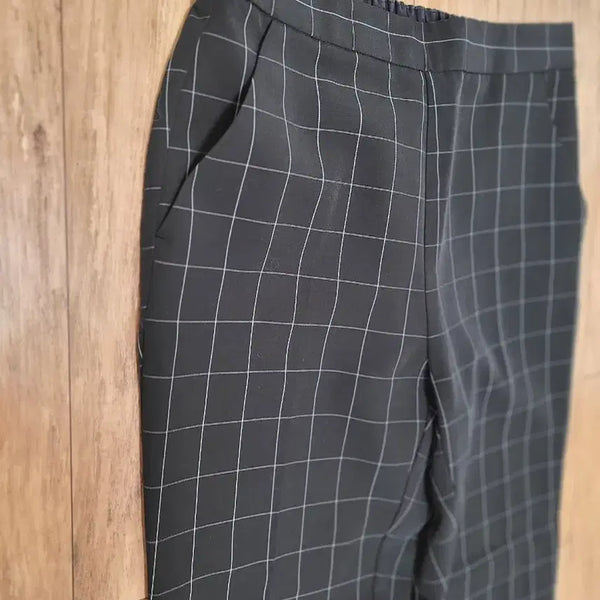 [BUNJANG] GU Check Pattern Slacks / 체크 패턴 GU 슬랙스
