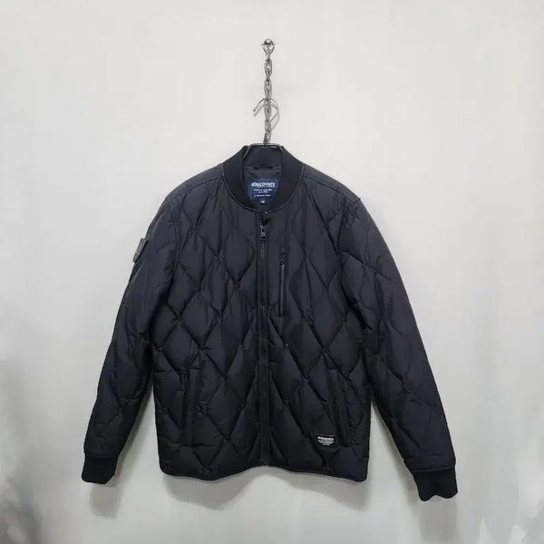 [BUNJANG] Discovery Quilted Duck Down Padding Jumper Black / 디스커버리 퀄팅 오리털 패딩 점퍼 블랙