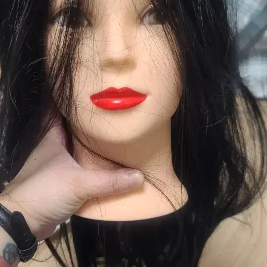 [BUNJANG] Black Long Hair Wig / 헤어 가발