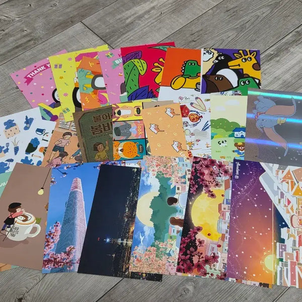[BUNJANG] Assorted Postcards Bundle Set / 급처) 사진속 엽서 일괄 판매합니다