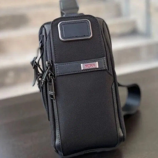 [BUNJANG] TUMI Alpha 3 Compact Sling Bag / 투미 알파 3. 크로스백 블랙