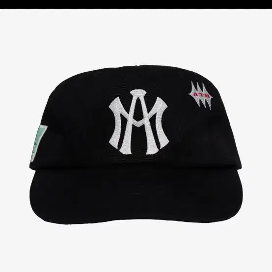 [BUNJANG] Aftermath Atm Logo Ball Cap Black / 애프터매스 Atm 로고 볼 캡 블랙
