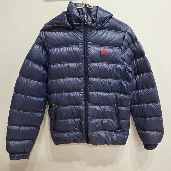 [BUNJANG] Adidas Lightweight Padded Jacket Navy Size 85 / 아디다스 경량 패딩 네이비 85