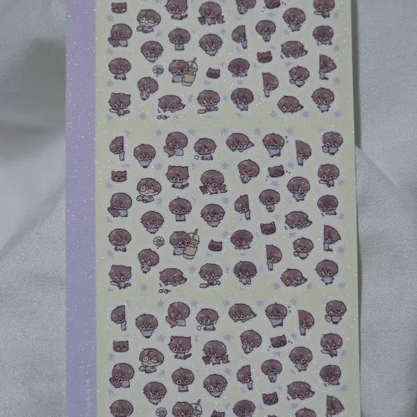 [BUNJANG] Kim Sol-eum Grape Agent Grape Bean Sticker / 괴담출근 괴출 김솔음 포도요원 포도 콩알 스티커