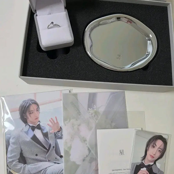 [BUNJANG] 성화 Seonghwa Birthday MD Ring & Tray Full Set / 성화 생일 md 반지,트레이 풀세트