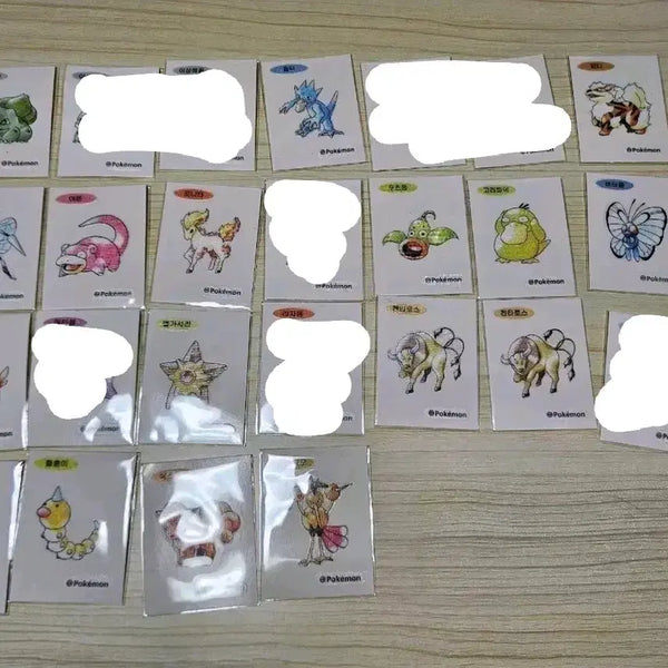 [BUNJANG] Pokemon 30th Anniversary Pouch Seal / 포켓몬 30주년 띠부씰