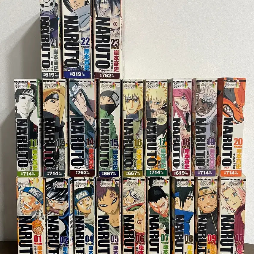 [BUNJANG] Naruto Jump Remix Manga Bundle Set / (일괄)나루토 점프 리믹스 만화책