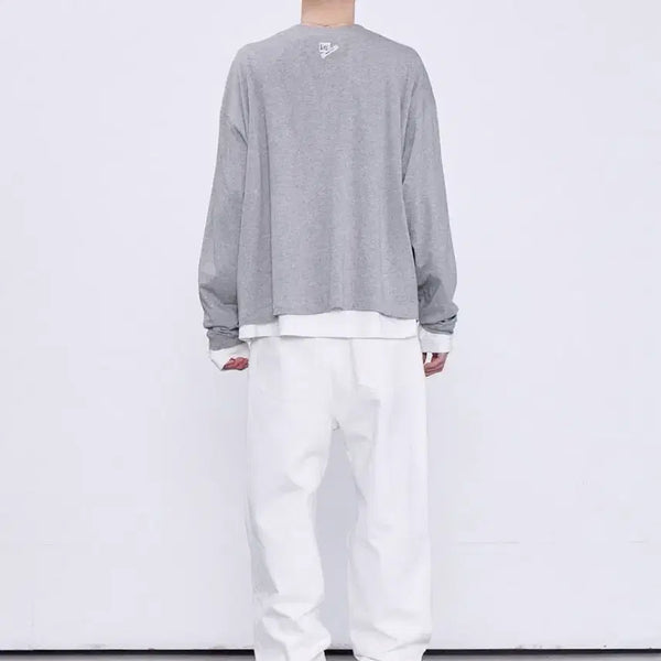 [BUNJANG] RECTO RC Overlay Long Sleeve F / 렉토 RC 오버레이 긴팔 F