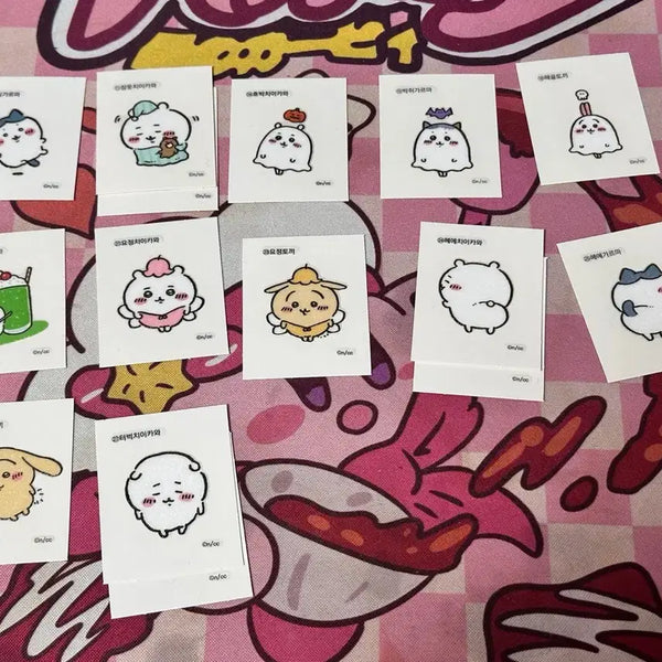 [BUNJANG] Munjakwi Character Sticker Set / 먼작귀 띠부씰
