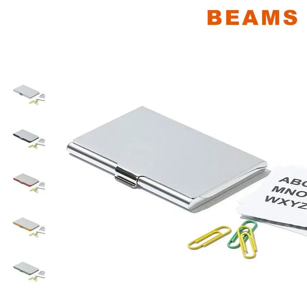 [BUNJANG] BEAMS Aluminum Card Case / 빔즈 알루미늄 카드케이스