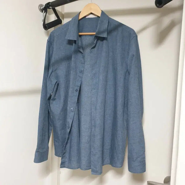 [BUNJANG] MIND BRIDGE Navy Shirt (Size 110) / MIND BRIDGE 네이비 셔츠 110.상태좋음