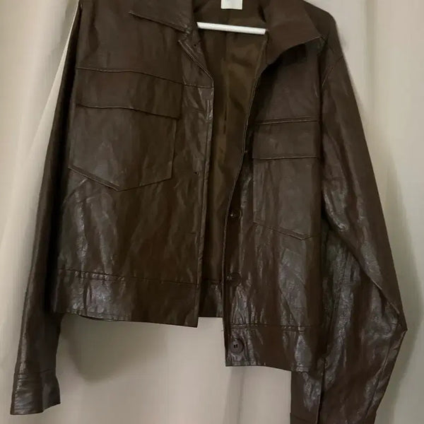 [BUNJANG] Leather Jacket / 가죽자켓