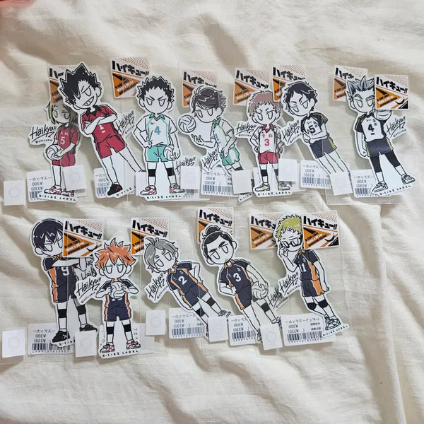 [BUNJANG] Haikyuu!! B Side Label Collaboration Sticker Set (12 Types) / 12종 일괄)하이큐 b side label 콜라보 스티커