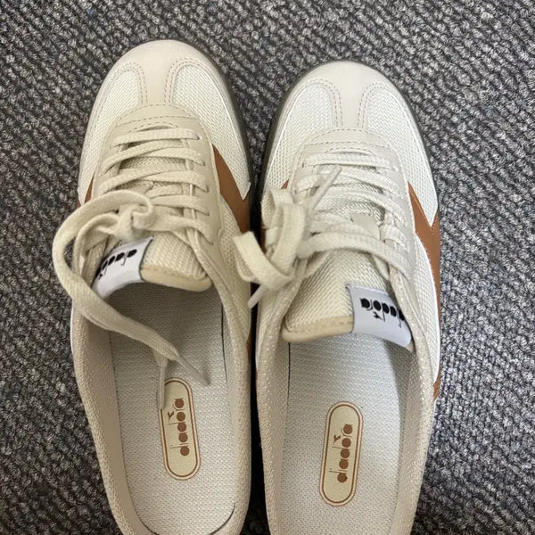 [BUNJANG] Diadora Salto Mule Ivory/Tan 230 / 디아도라 살토 뮬 230 아이버리/탄