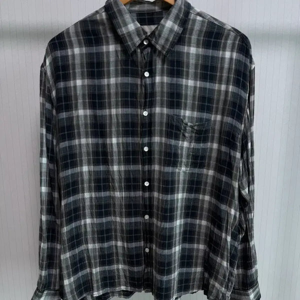[BUNJANG] Begin 202 Checkered Shirt / 비긴 202 체크셔츠
