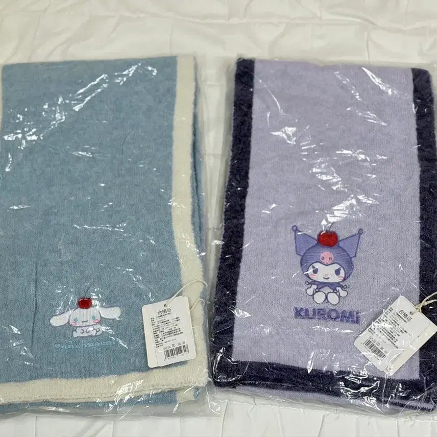 [BUNJANG] Kuromi Cinnamoroll Character Muffler / 쿠로미 시나모롤 캐릭터 머플러 목도리