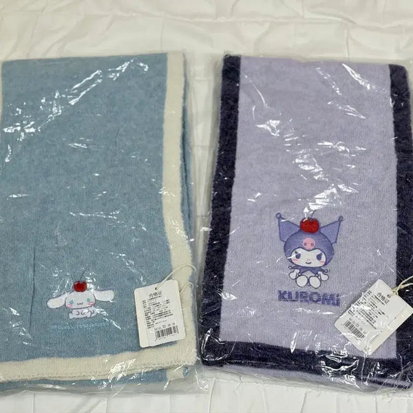 [BUNJANG] Kuromi Cinnamoroll Character Muffler / 쿠로미 시나모롤 캐릭터 머플러 목도리
