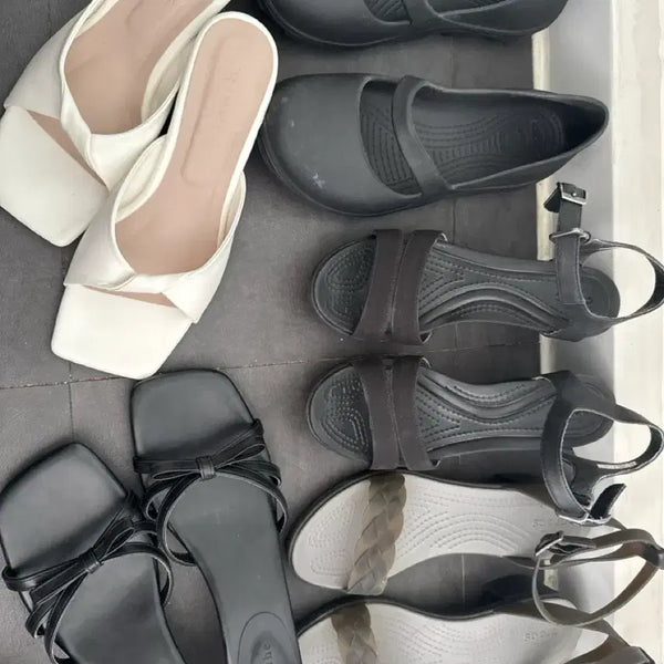 [BUNJANG] Crocs Flat Shoes/Sandals/Mules/Slippers Set / 크록스 플랫 슈즈/샌들/뮬/슬리퍼 세트