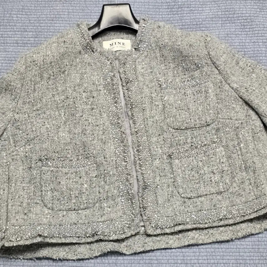 [BUNJANG] Mine Tweed Jacket / [새상품] 마인 트위드 2가지
