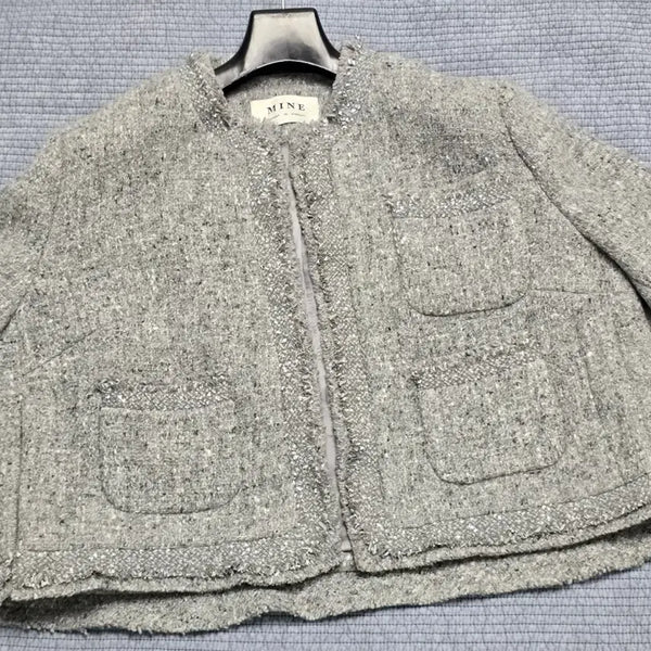 [BUNJANG] Mine Tweed Jacket / [새상품] 마인 트위드 2가지