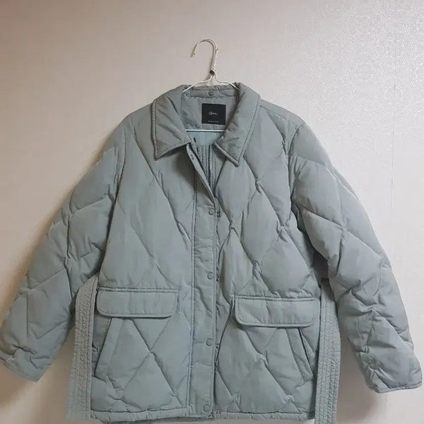 [BUNJANG] Roem Quilted Padded Jacket Mint / 로엠 Roem 퀼팅 패딩 자켓 민트