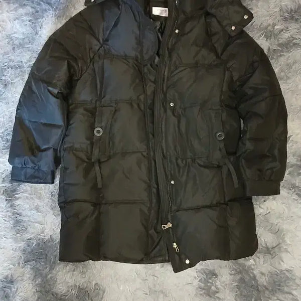 [BUNJANG] Black Padded Jacket / 검정팽딩