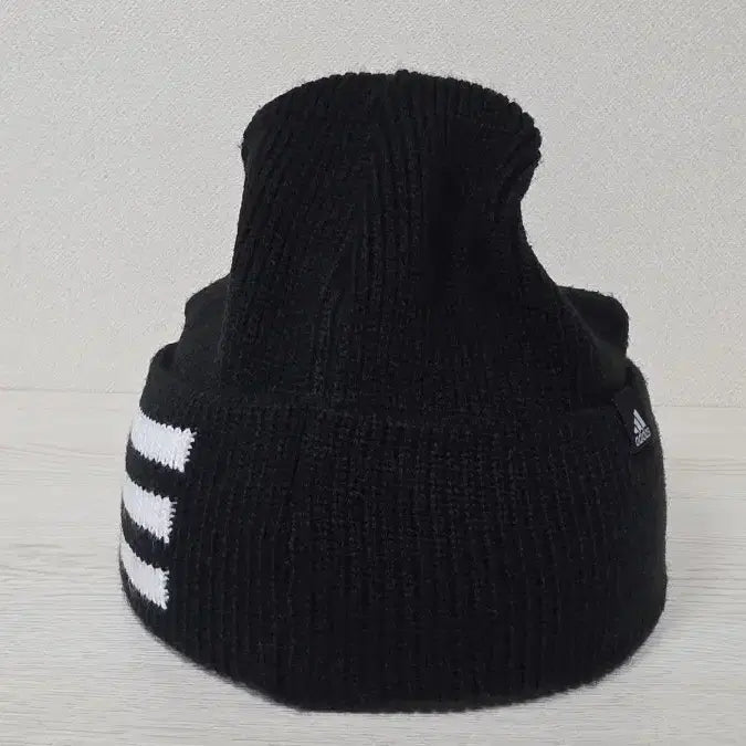 [BUNJANG] Adidas Black Knit Beanie / 아디다스 블랙 니트비니 프리 57-60cm