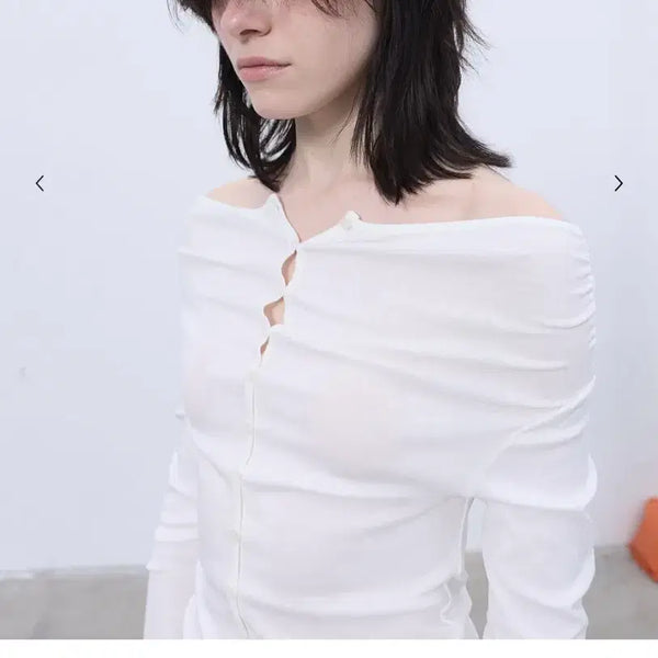 [BUNJANG] LCDC Two-way Button-Up Cardigan (White) / lcdc 투웨이 버튼업 가디건