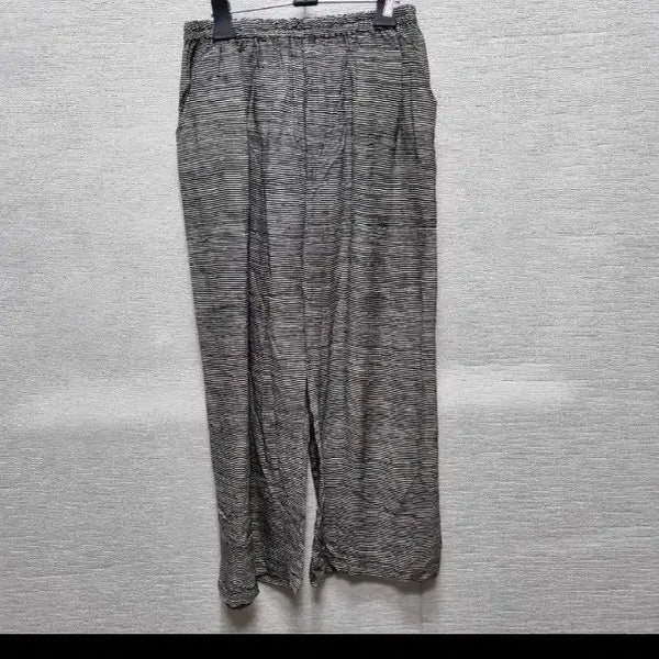[BUNJANG] Women's Rayon Pants - Striped / a081 인견 바지