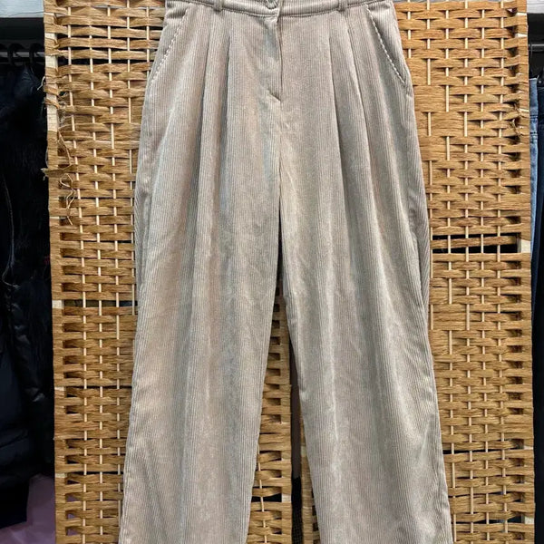 [BUNJANG] Corduroy Wide Pants / 코오듀로이 와이드 팬츠
