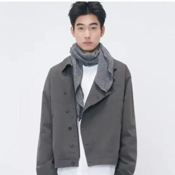 [BUNJANG] MICHAA Seoulman Diagonal Button Jacket Khaki / 미세키서울맨 Diagonal button jacket KHAKI