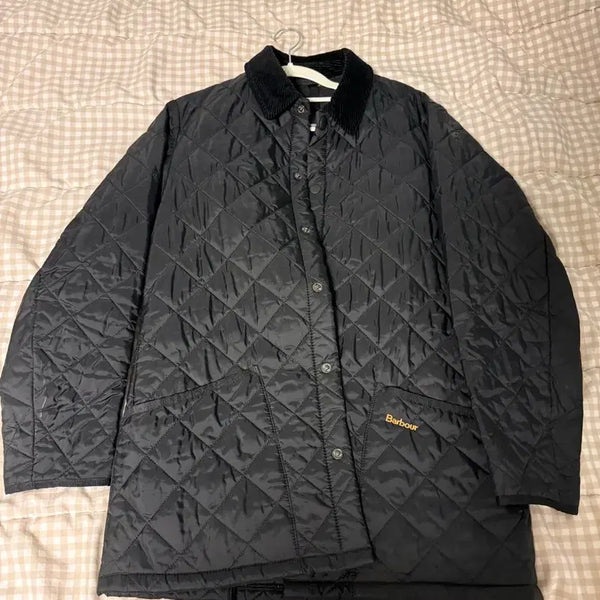 [BUNJANG] Barbour Quilted Jacket Black S / 바버 퀄팅자켓 블랙s