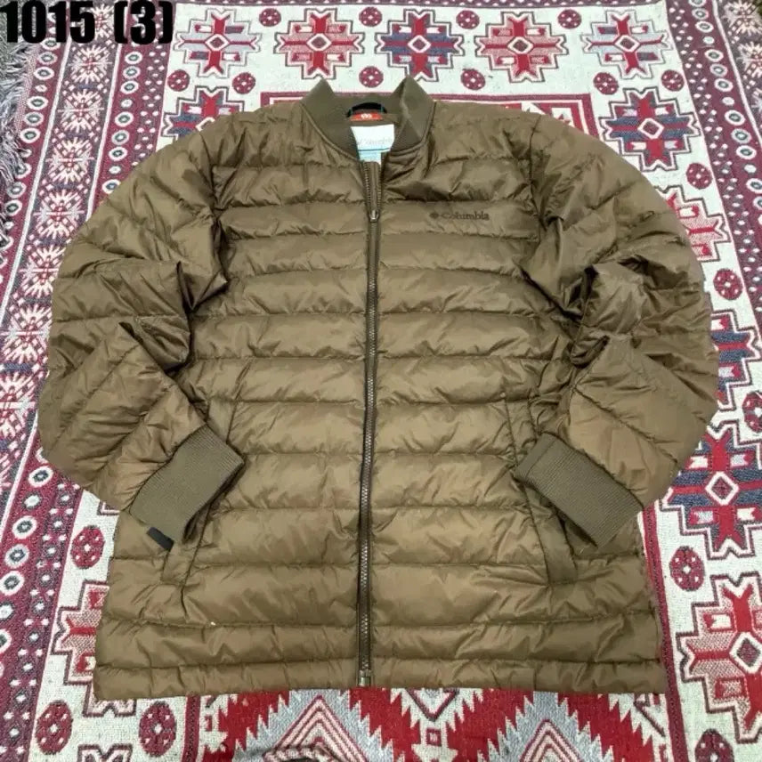 [BUNJANG] Columbia Lightweight Padded Jacket Brown L / 컬럼비아 경량 패딩 브라운 L 10/15