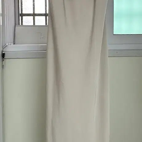 [BUNJANG] Silk Texture Long Dress Gold / 실크텍스쳐 롱원피스 골드