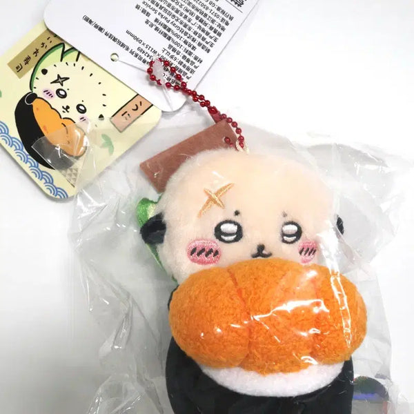 [BUNJANG] Chiikawa Uni Rakko Keyring (Sealed) / (미개봉) 스시 치이카와 우니 랏코  키링